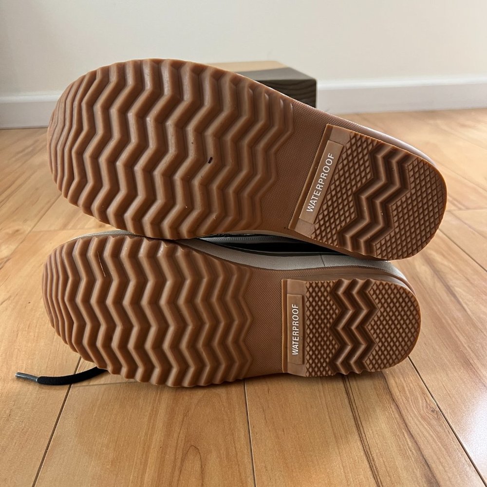 Sorel Boots Joan Of Arctic Green Nori Suede Waterproof Faux Fur Tall Snow Size 6 - Picture 6 of 15